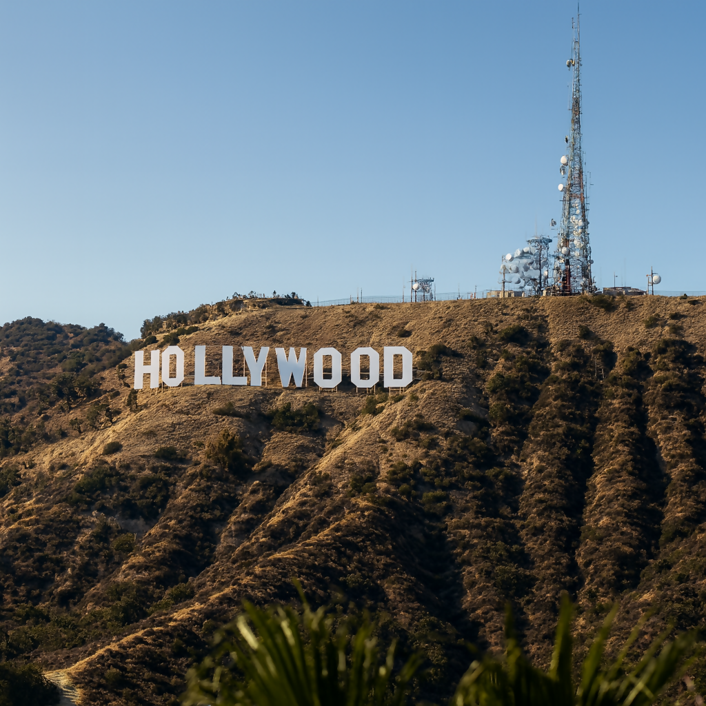 Hollywood Sign - California United States - Rendered - Digital File Digital My Custom Designs PDF