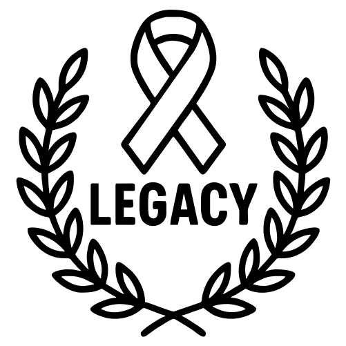 Awareness Legacy Badge - Digital File - XCS Friendly Digital My Custom Designs SVG