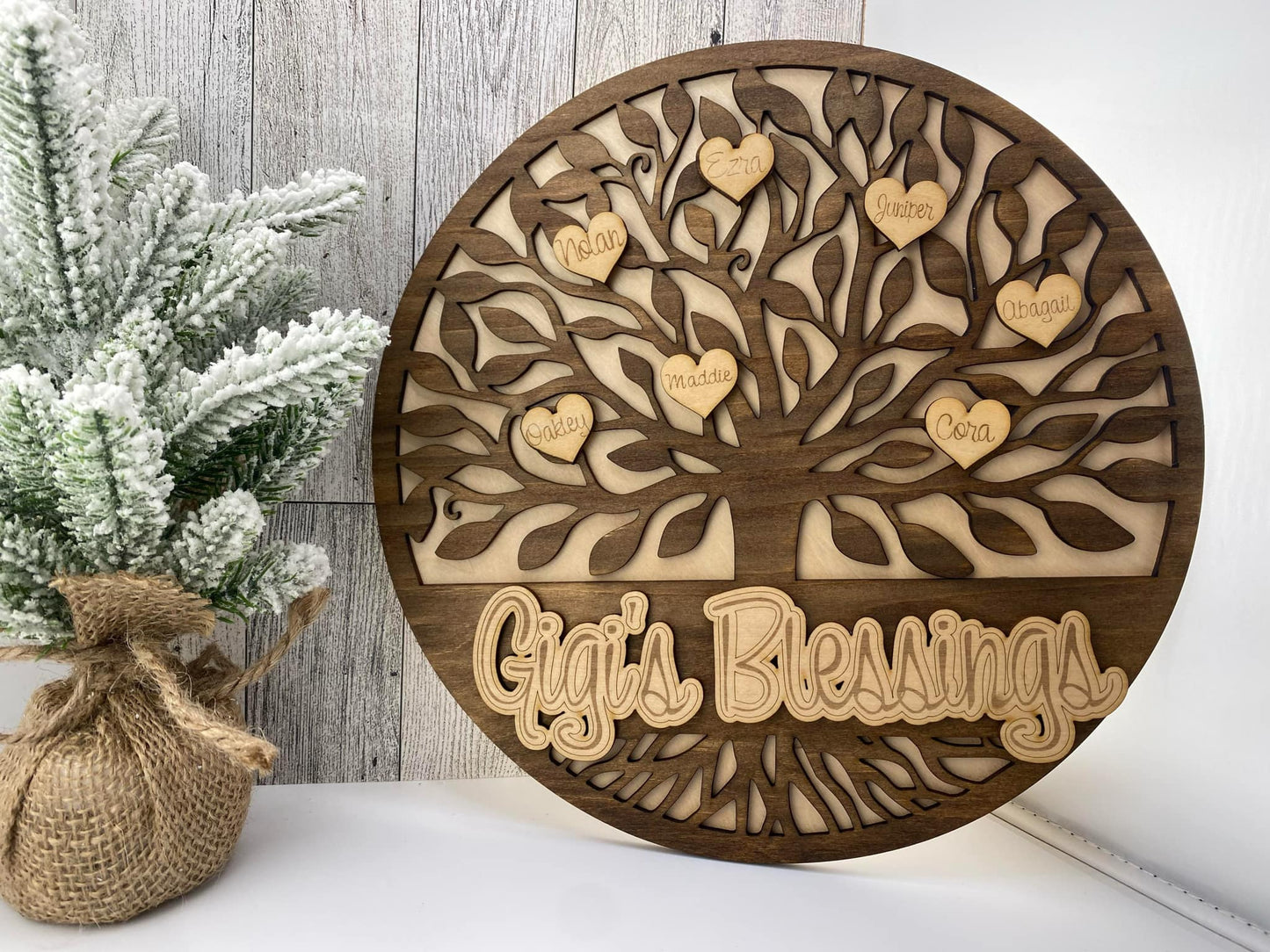 Custom Family Tree Wall Decoration