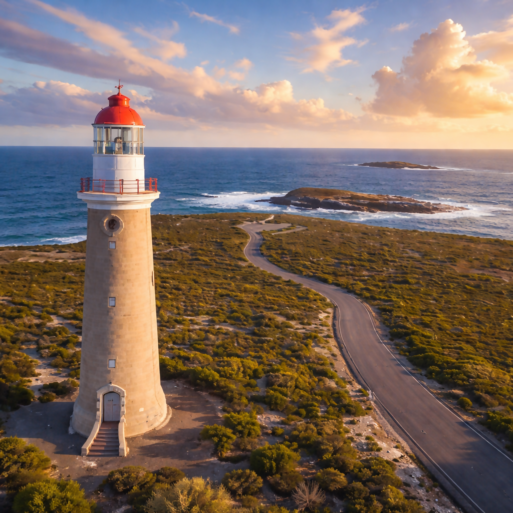 Cape du Couedic Lighthouse - Kangaroo Island - South Australia - Australia - Rendered - Digital File Digital My Custom Designs PDF