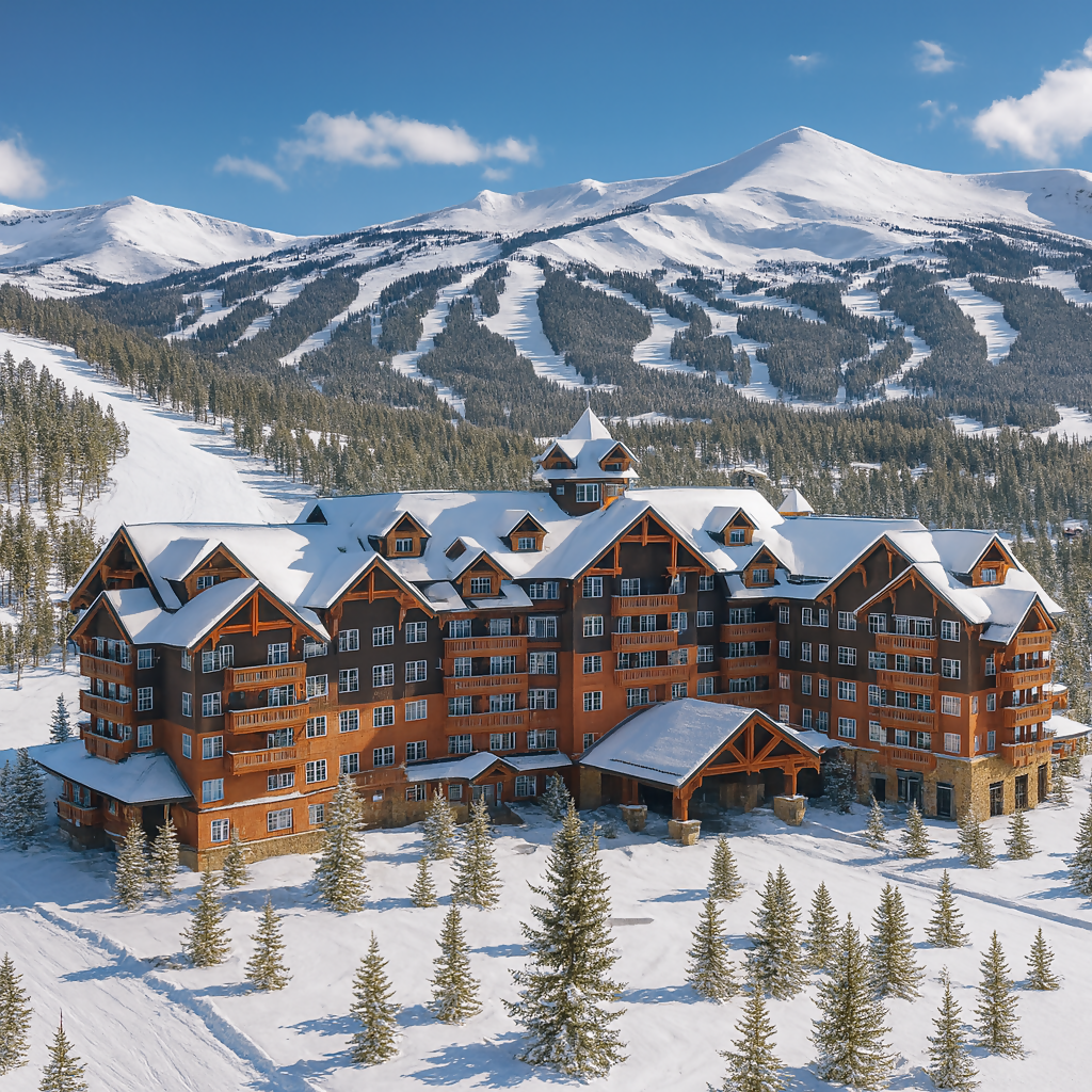 One Ski Hill Place - Breckenridge - Colorado United States - Rendered - Digital File Digital My Custom Designs PDF