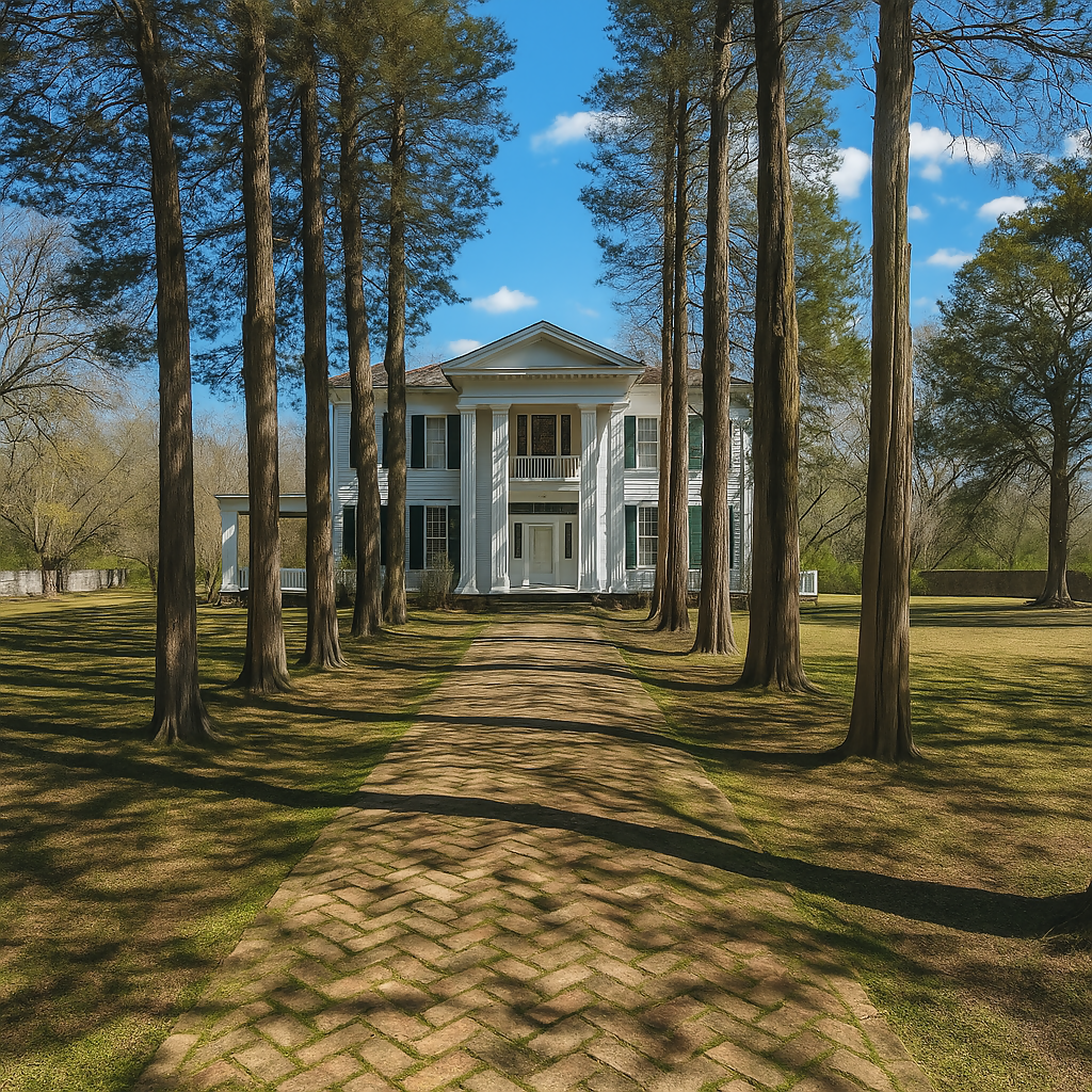 Rowan Oak - Oxford-Mississippi United States - Rendered - Digital File Digital My Custom Designs PDF