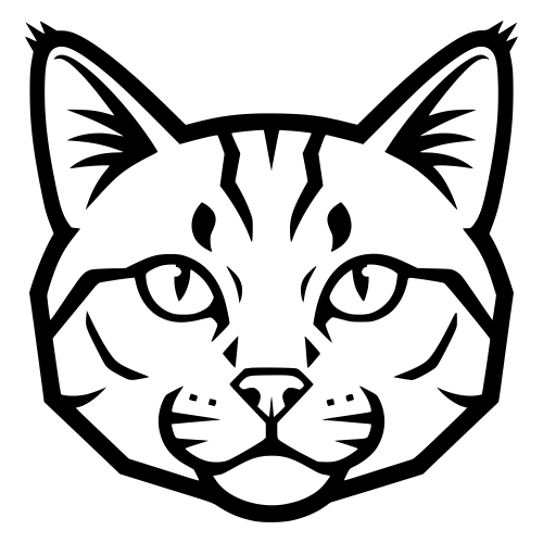 Cymric Cat Face - Digital File - XCS Friendly Digital My Custom Designs PDF
