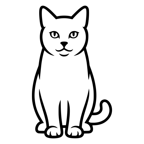 American Shorthair - Digital File - XCS Friendly Digital My Custom Designs PDF