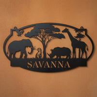 African Custom Text Oval - Wall / Home Decor - Digital File - ZIP File - Digital