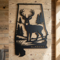 Alabama - Wall Home Decor - State Outline - United States - Digital File - ZIP File - Digital