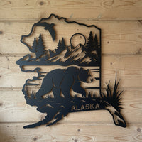 Alaska - Wall / Home Decor - State Outline - United States - Digital File - ZIP File - Digital