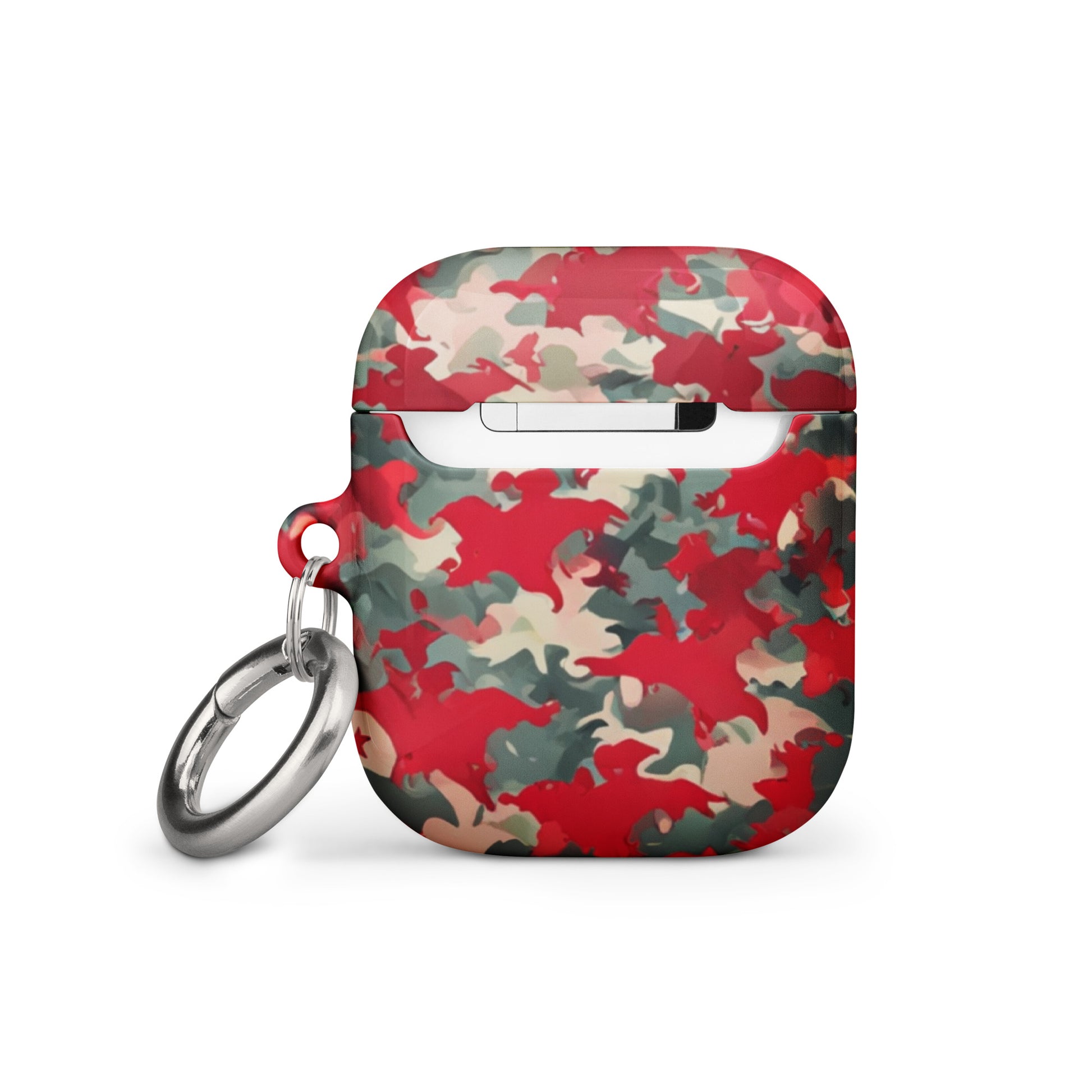 Crimson Camouflage Case for AirPods® My Custom Designs