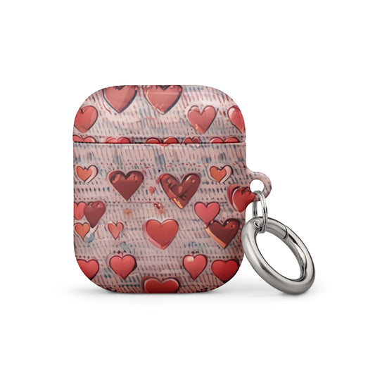 Heart Patterned Case for AirPods® My Custom Designs AirPods Gen1