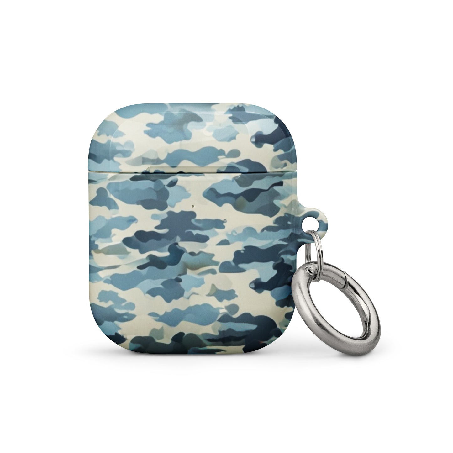 Blue Camouflage Case for AirPods® My Custom Designs AirPods Gen1