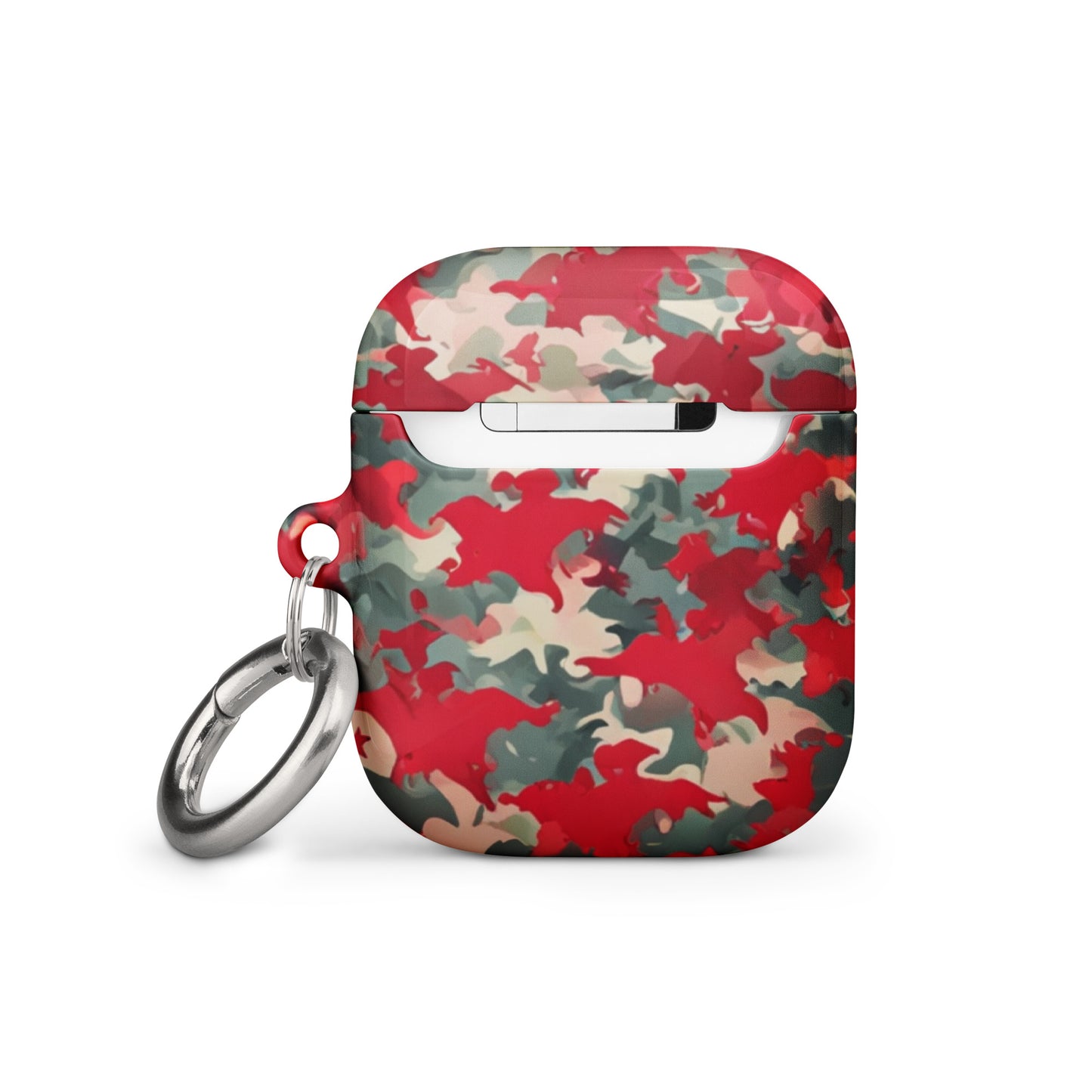 Crimson Camouflage Case for AirPods® My Custom Designs