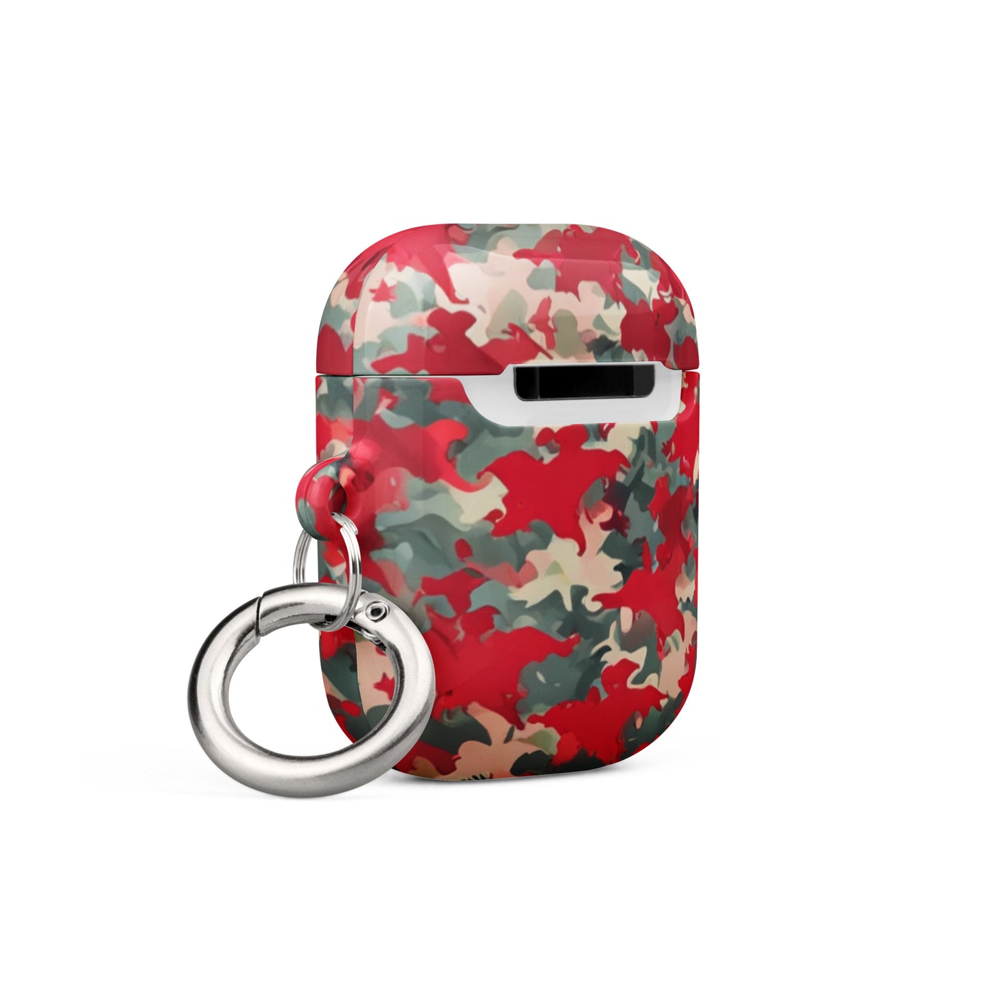 Crimson Camouflage Case for AirPods® My Custom Designs