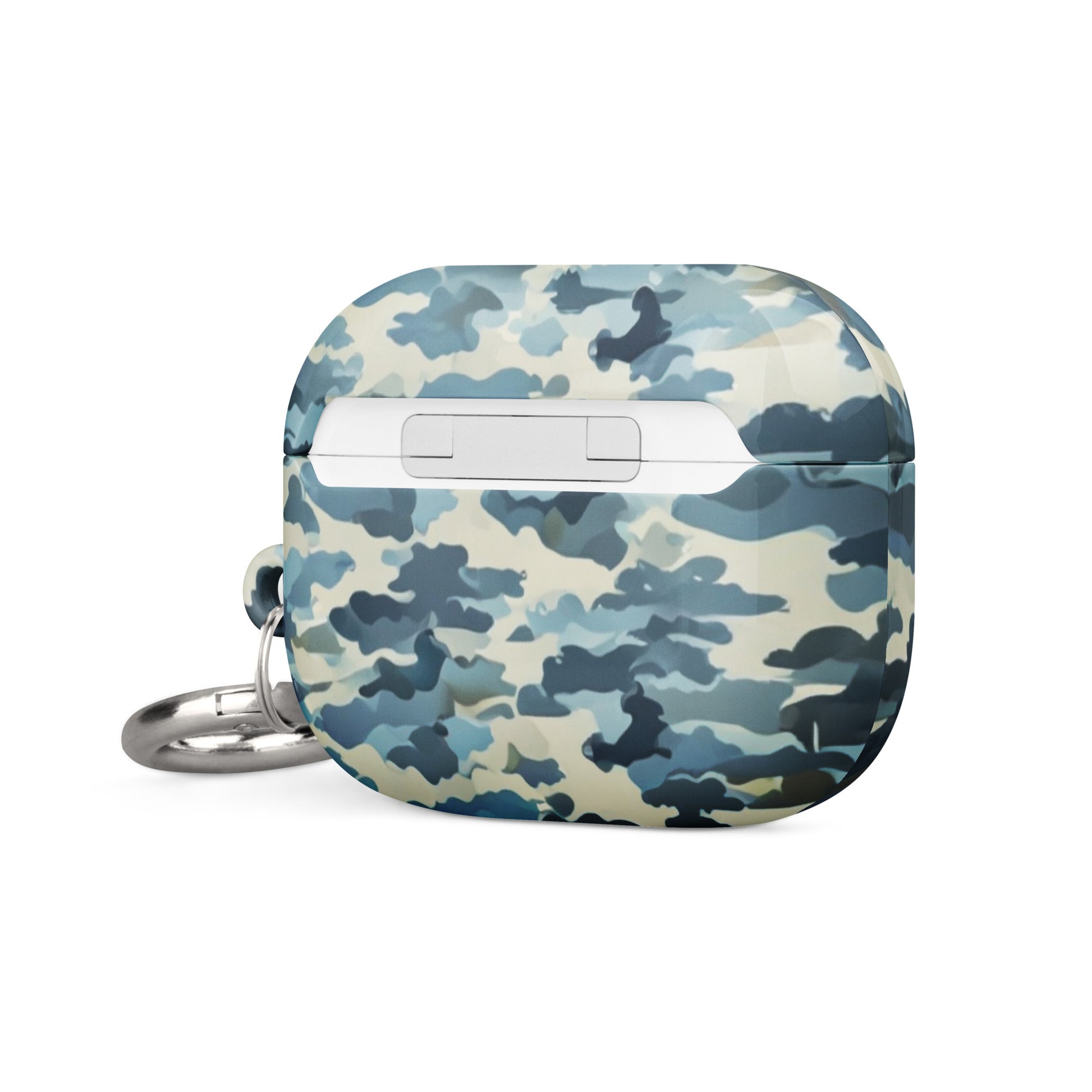 Blue Camouflage Case for AirPods® My Custom Designs