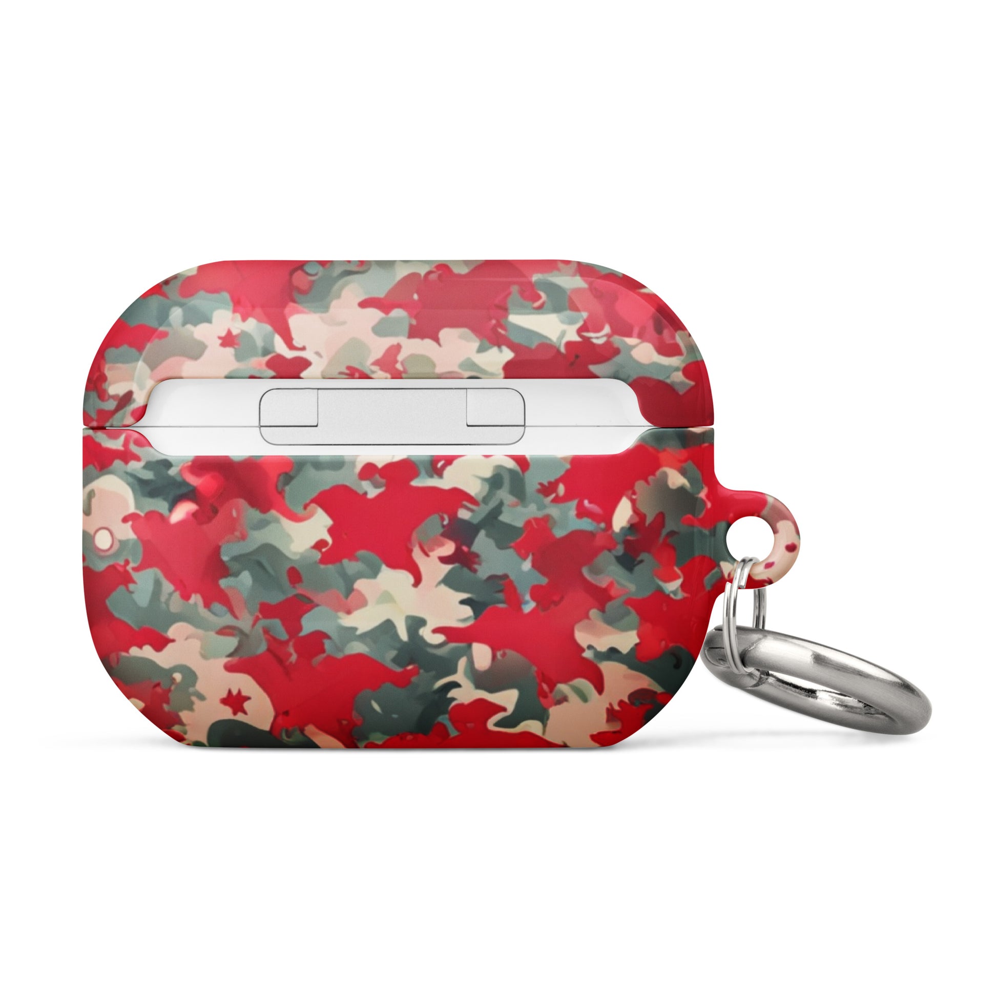 Crimson Camouflage Case for AirPods® My Custom Designs