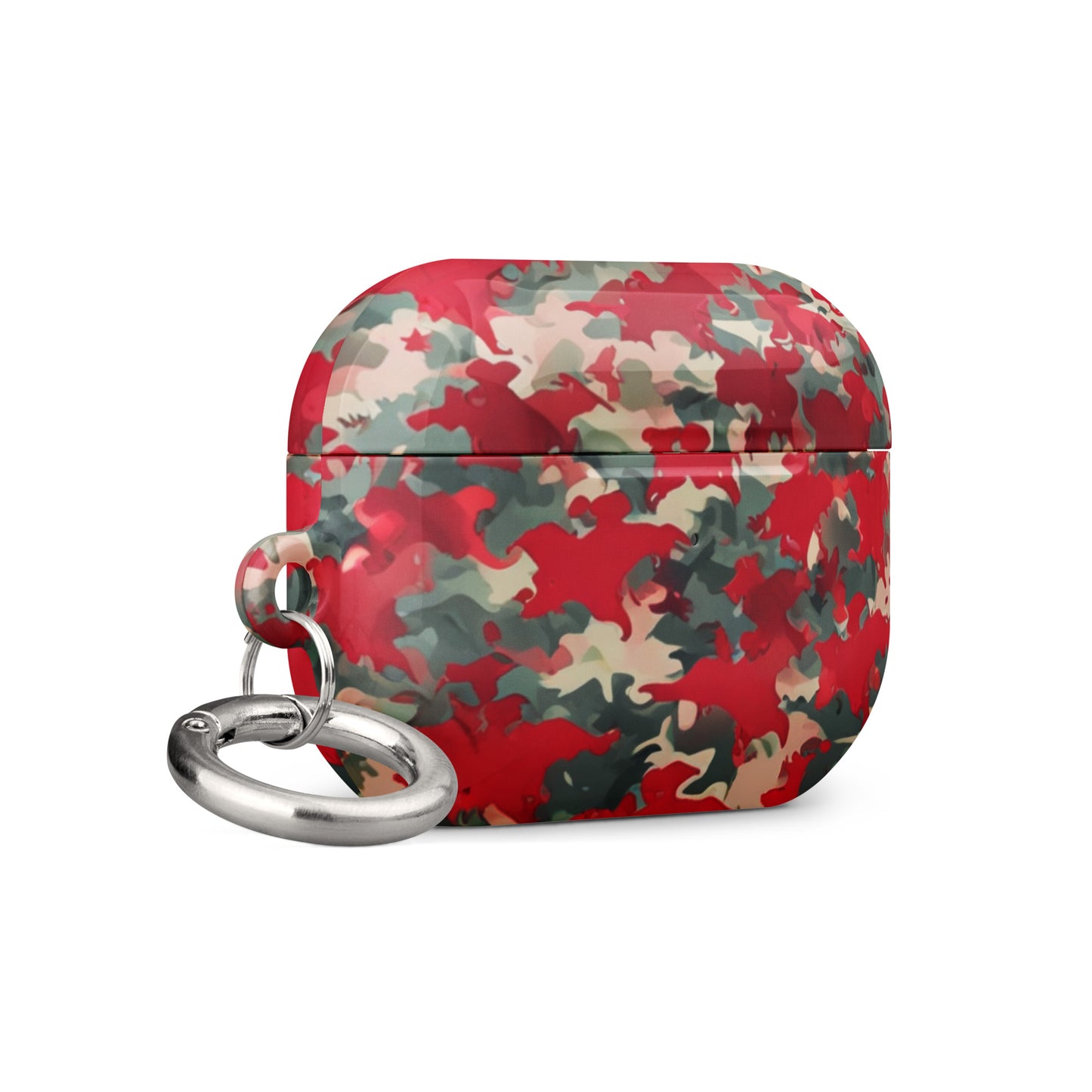 Crimson Camouflage Case for AirPods® My Custom Designs