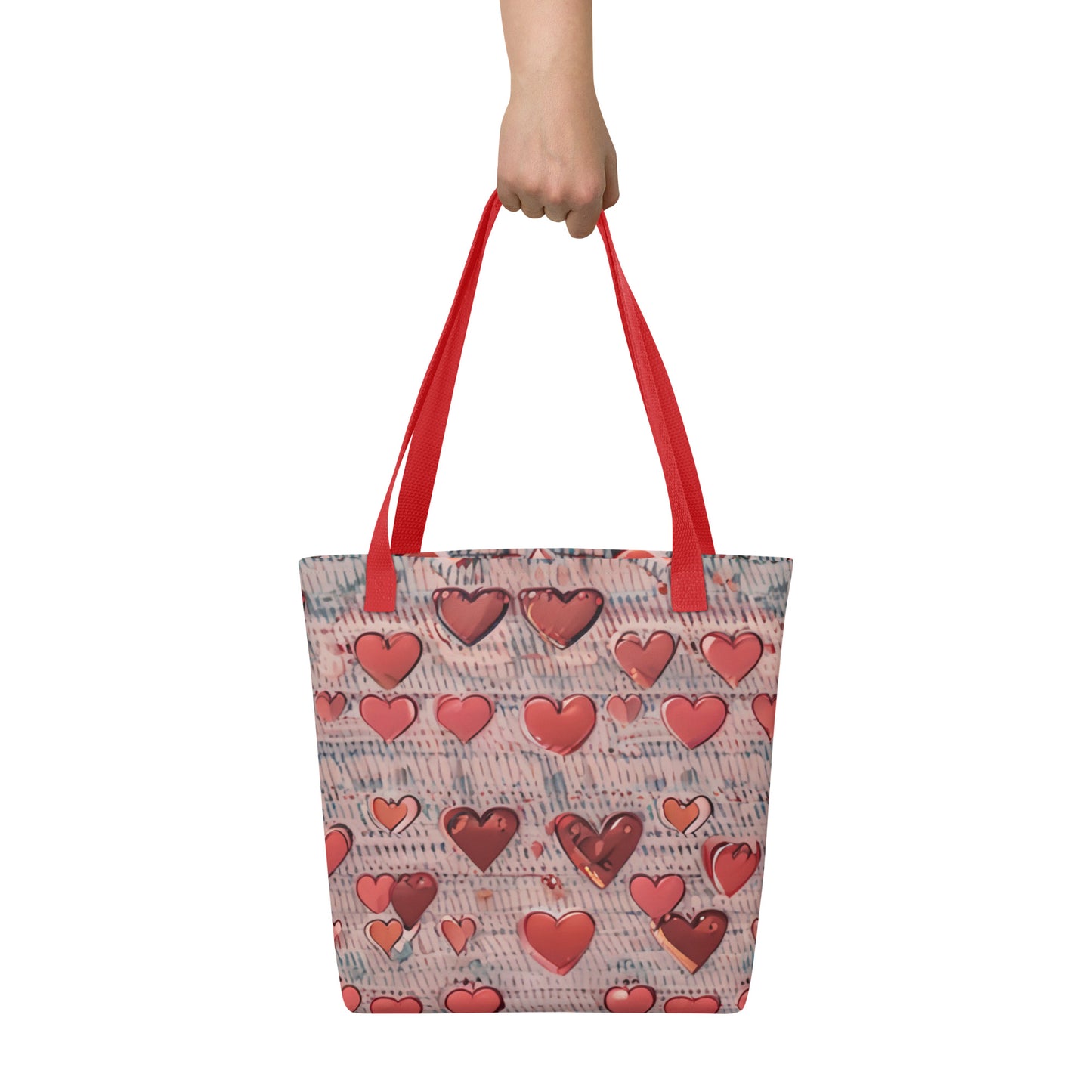 Tote bag My Custom Designs Red