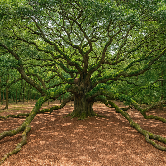 Angel Oak Tree - South Carolina United States - Rendered - Digital File Digital My Custom Designs PDF