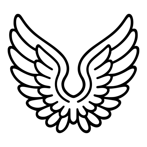 Angel Wings - Digital File - XCS Friendly Digital My Custom Designs PDF