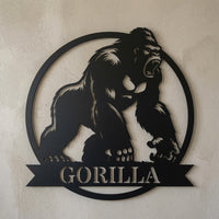 Angry Gorilla - Wall Home Decor - Digital File - ZIP File - Digital