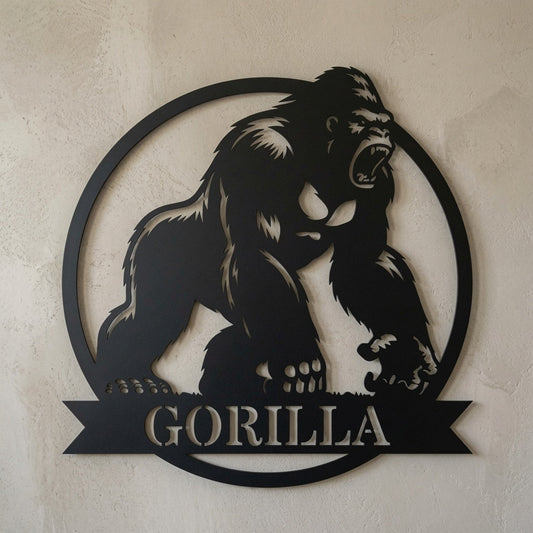 Angry Gorilla - Wall Home Decor - Digital File - ZIP File - Digital