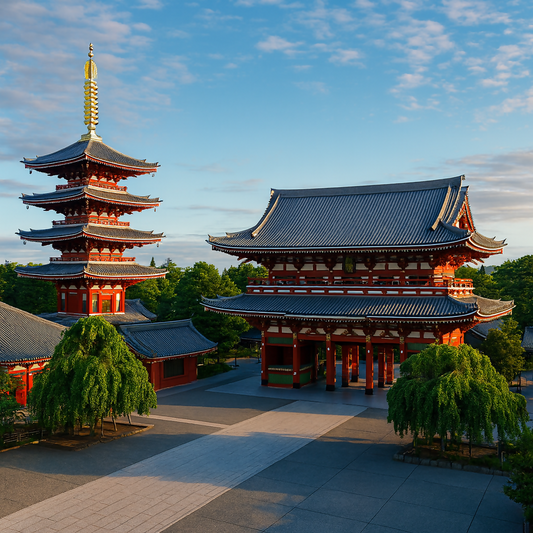 Asakusa - Tokyo Japan - Asia - Rendered - Digital File Digital My Custom Designs PDF