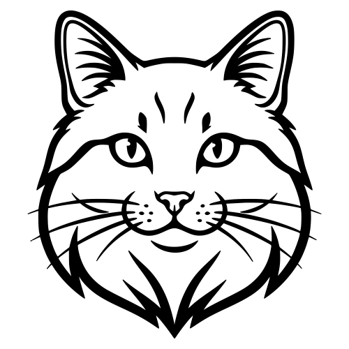 Asian Semi-Longhair - Digital File - XCS Friendly Digital My Custom Designs PDF
