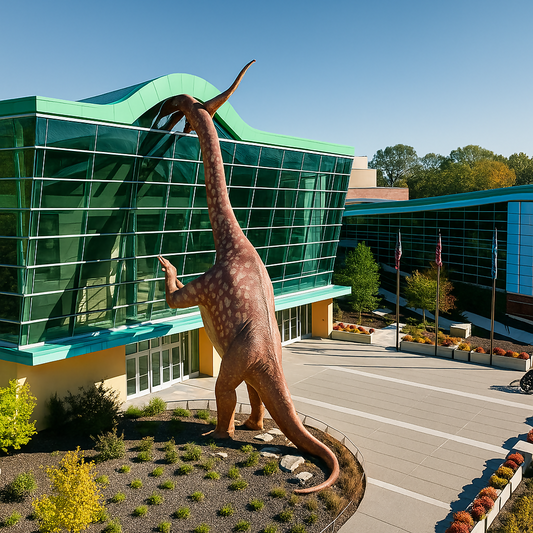 The Children's Museum of Indianapolis - Indiana United States - Rendered - Digital File Digital My Custom Designs PDF
