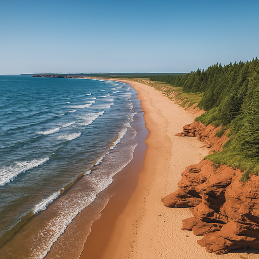 Red Point Provincial Park - Prince Edward Island Canada - Rendered - Digital File Digital My Custom Designs PDF