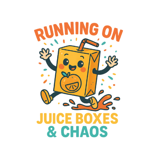 Juice Boxes and Chaos - T Shirt Design - Humor & Whimsy - Digital File