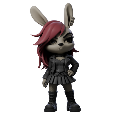 Lola - Rough Rabbit Series - 3D Printer Read - Digital File 3D Printer File My Custom Designs STL