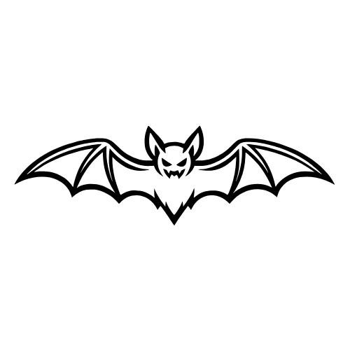 Bat Sketch Outline - Vector Graphics - Digital File Digital My Custom Designs PDF