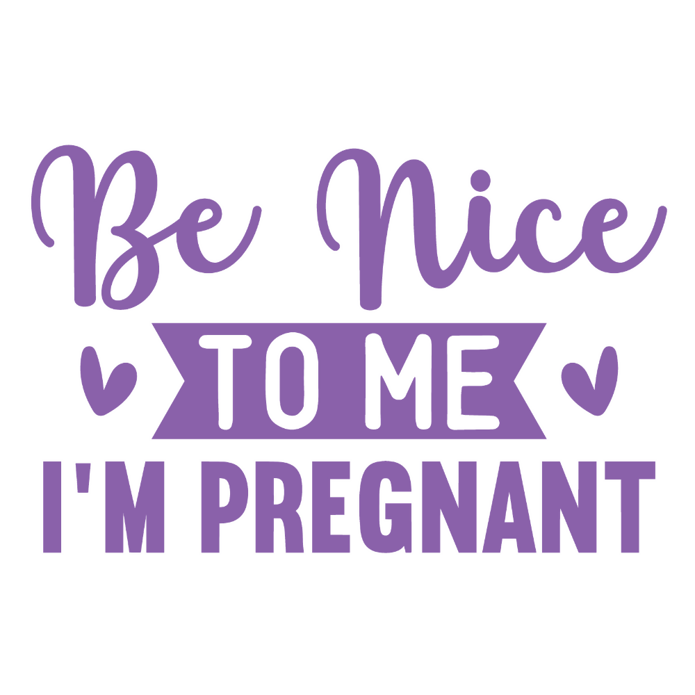 Be Nice To Me - Baby - T Shirt Design - Digital File Digital My Custom Designs ZIP File