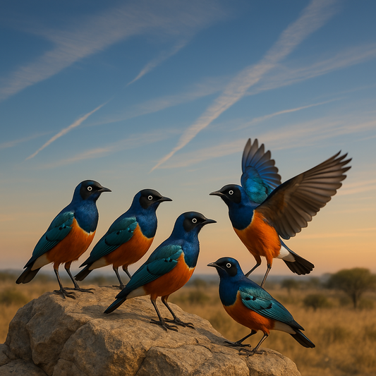 Birdwatching - Amboseli National Park Kenya - Africa - Rendered - Digital File Digital My Custom Designs PDF