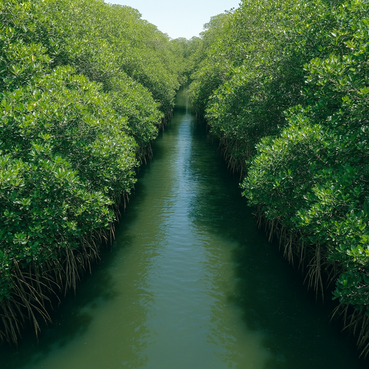 San Blas Mangroves (Manglares de San Blas) - Nayarit Mexico - Rendered - Digital File Digital My Custom Designs PDF