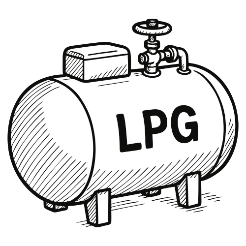 Gas Tank Outline - Digital file - XCS Friendly Digital My Custom Designs PDF