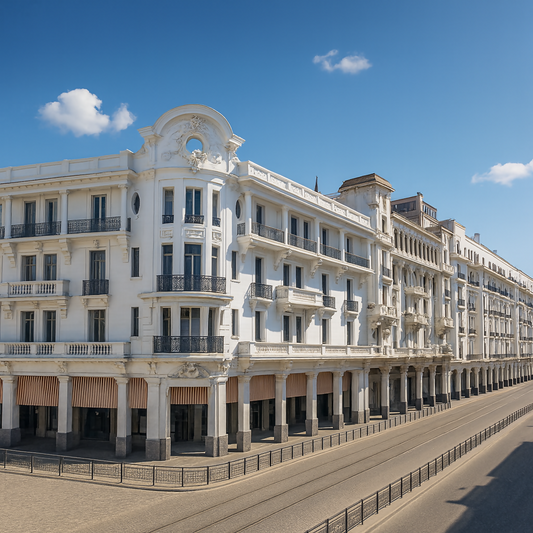 Boulevard Mohammed V - Casablanca Morocco - Africa - Rendered - Digital File Digital My Custom Designs PDF