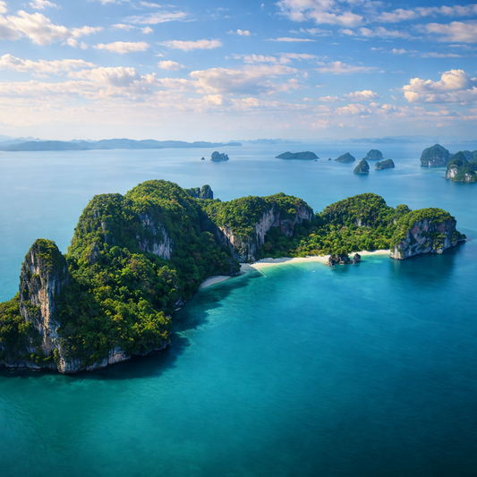 Hong Island - Krabi Thailand - Asia - Rendered - Digital File Digital My Custom Designs PDF