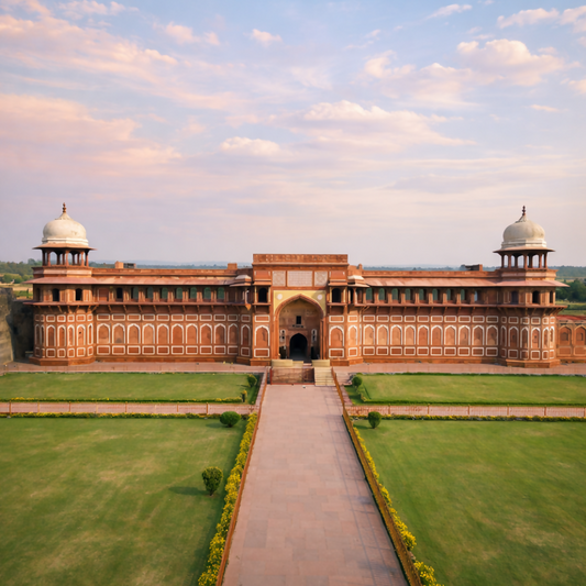 Agra Fort - Agra India - Asia - Rendered - Digital File Digital My Custom Designs PDF