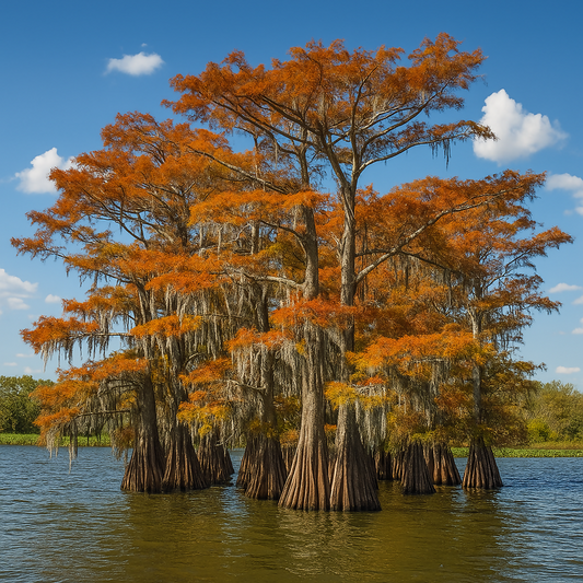 Caddo Lake - Lafayette Cajun Country - Louisiana United States - Rendered - Digital File Digital My Custom Designs PDF