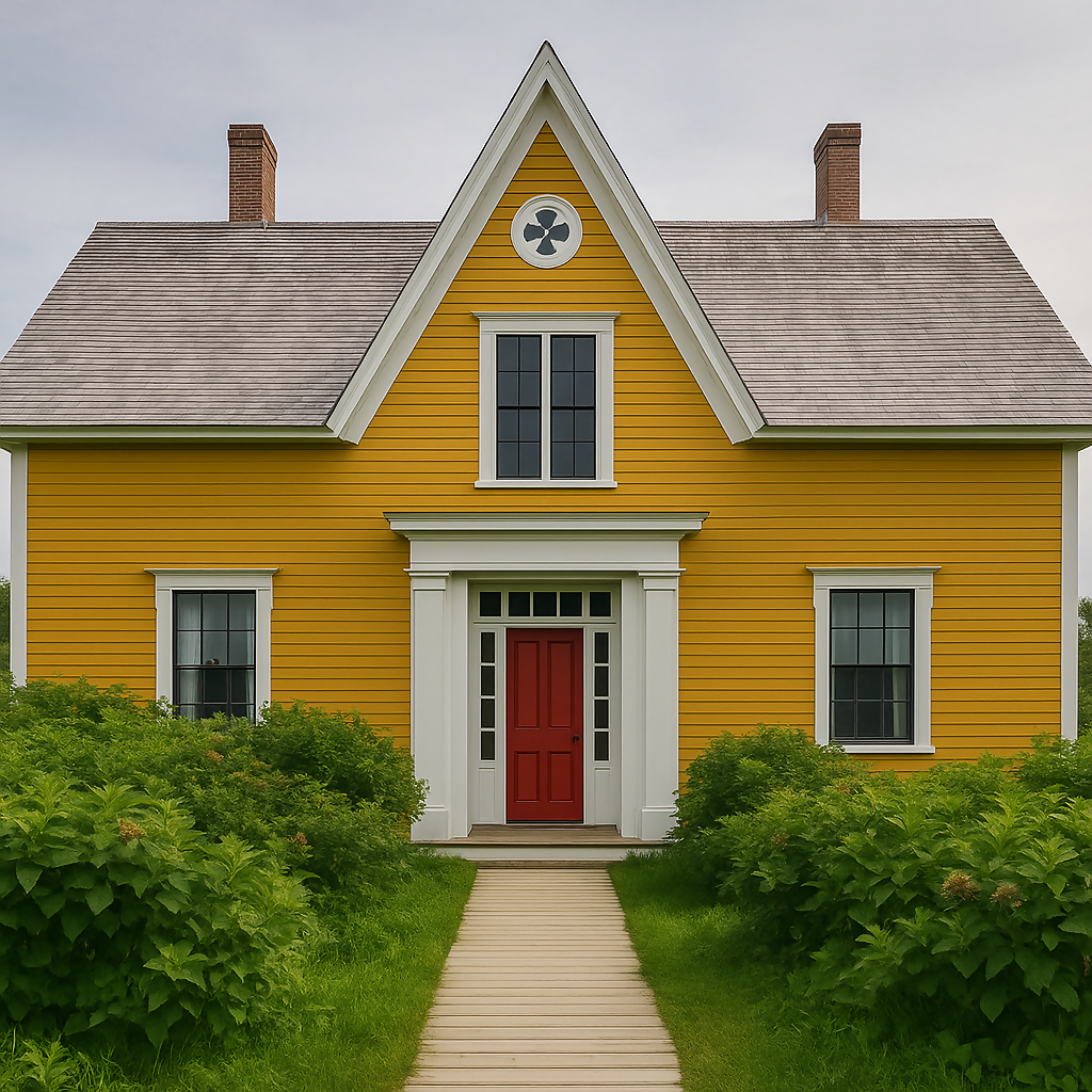 Perley House - Kings Landing Historical Settlement - New Brunswick Canada - Rendered - Digital File Digital My Custom Designs PDF