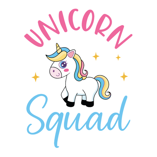 Unicorn Squad - T Shirt Designs - Digital File Digital My Custom Designs ZIP File