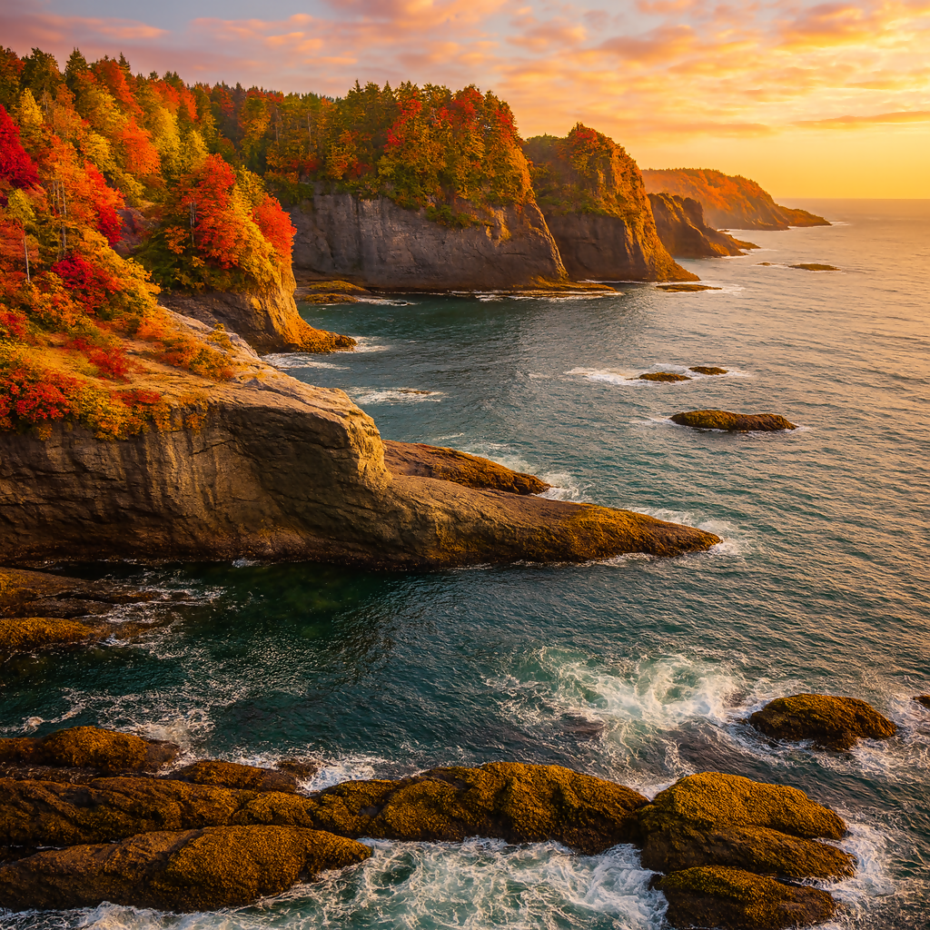 Cape Flattery - Makah Indian Reservation - Washington United States - Rendered - Digital File Digital My Custom Designs PDF
