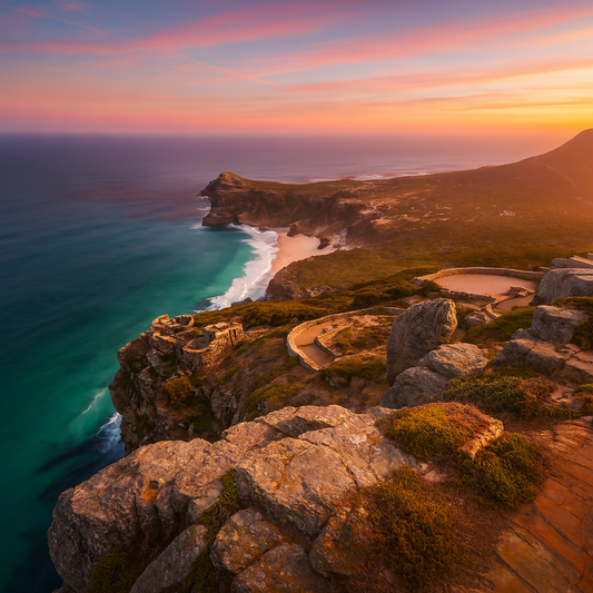 Cape of Good Hope - Cape Point - Cape Town South Africa - Africa - Rendered - Digital File Digital My Custom Designs PDF