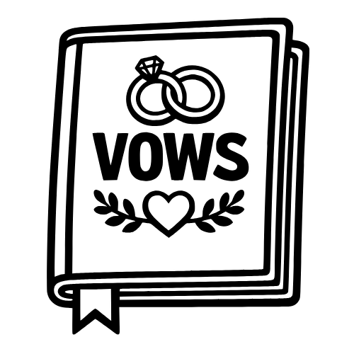 Cartoon Vow Book - Digital File - XCS Friendly Digital My Custom Designs PDF