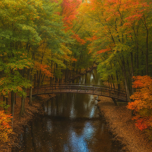 Cedar Creek - Congaree National Park - South Carolina United States - Rendered - Digital File Digital My Custom Designs PDF