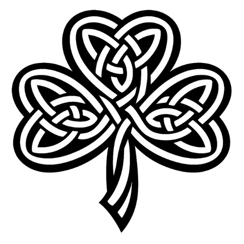 Celtic Knot Shamrock - Digital File - XCS Friendly Digital My Custom Designs PDF