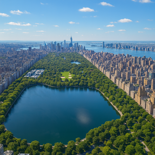 Central Park - New York United States - Rendered - Digital File Digital My Custom Designs PDF