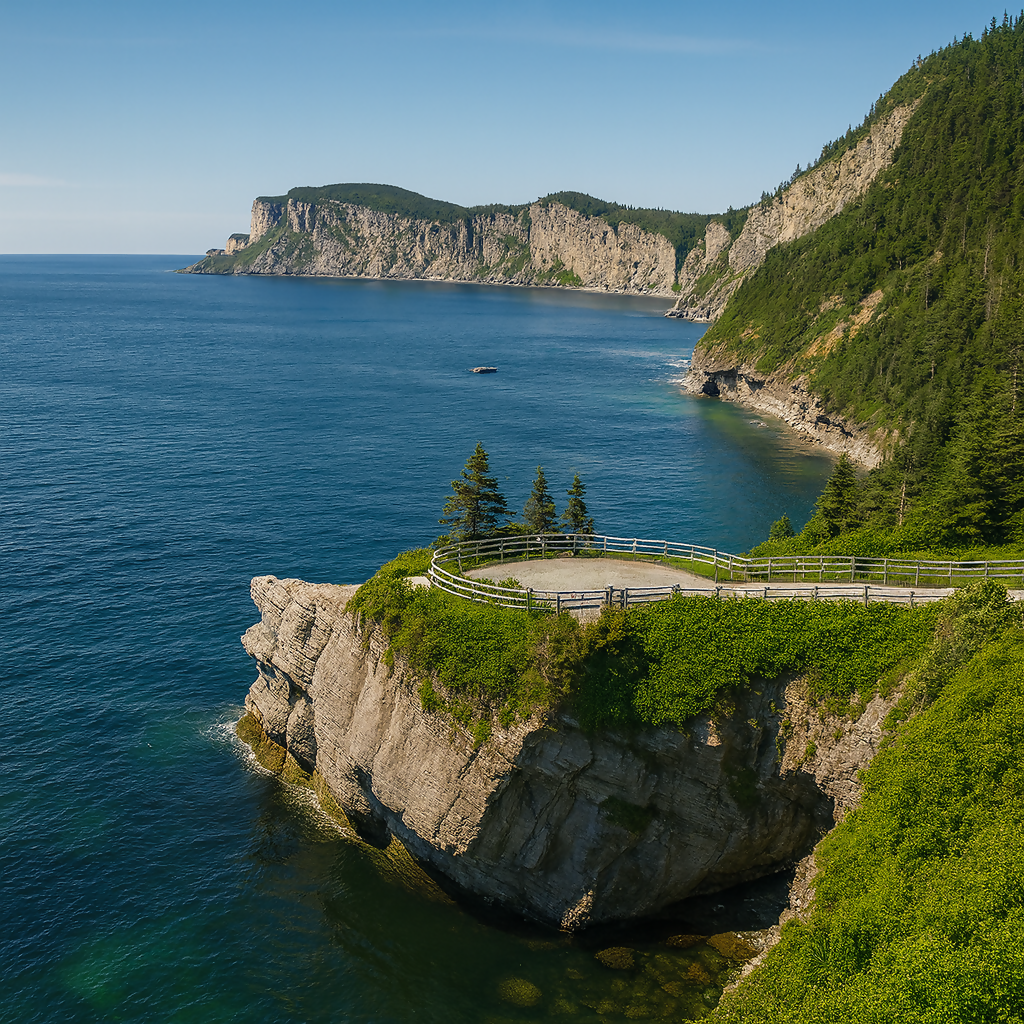 Cap-Bon-Ami-Forillon National Park - Quebec Canada - Rendered - Digital File Digital My Custom Designs PDF