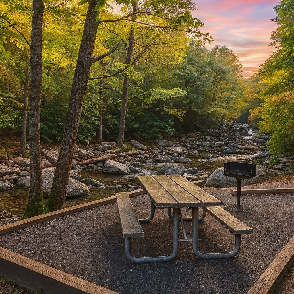 Chimneys Picnic Area - Great Smoky Mountains National Park - Tennessee United States - Rendered - Digital File Digital My Custom Designs PDF