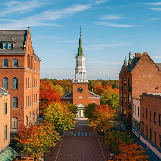 Church Street Marketplace - Vermont United States - Rendered - Digital File Digital My Custom Designs PDF